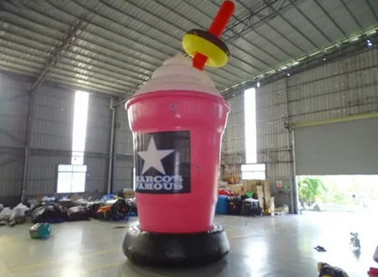 Giant Inflatable Milk Tea Cup Advertising