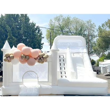 Château gonflable 3 en 1 avec toboggan