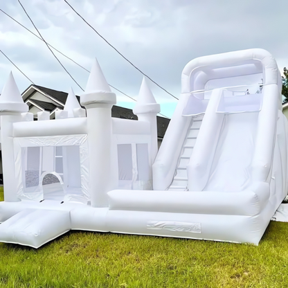 Château gonflable 3 en 1 avec toboggan