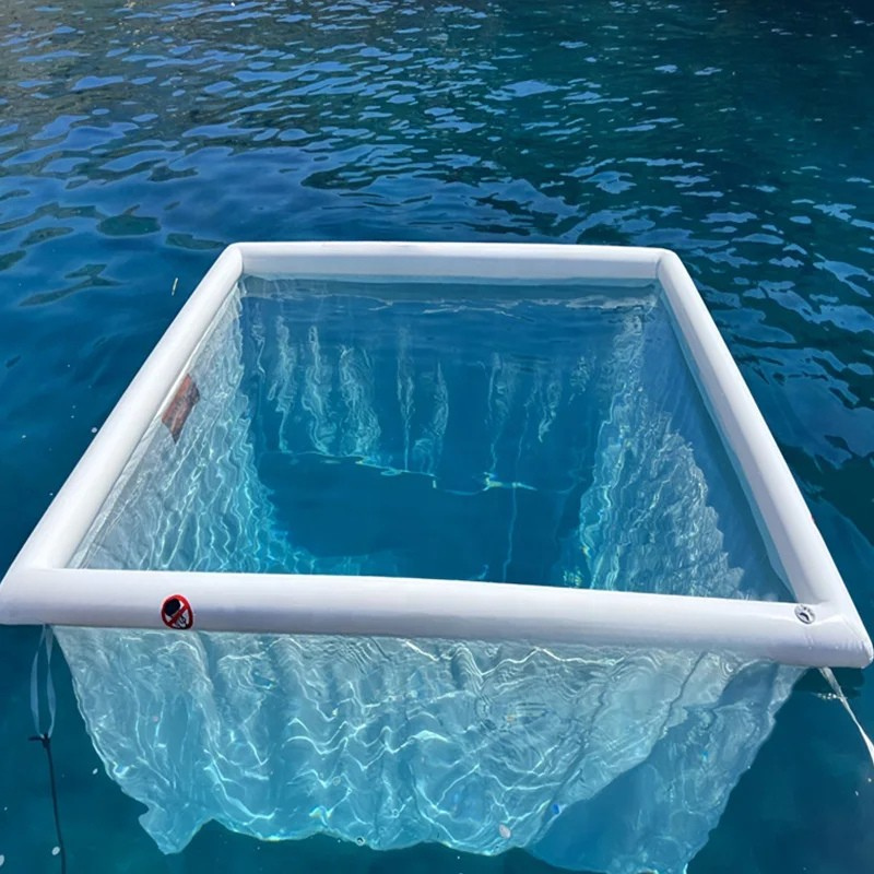 Anti Jellyfish Inflatable Swimming Pool Boat