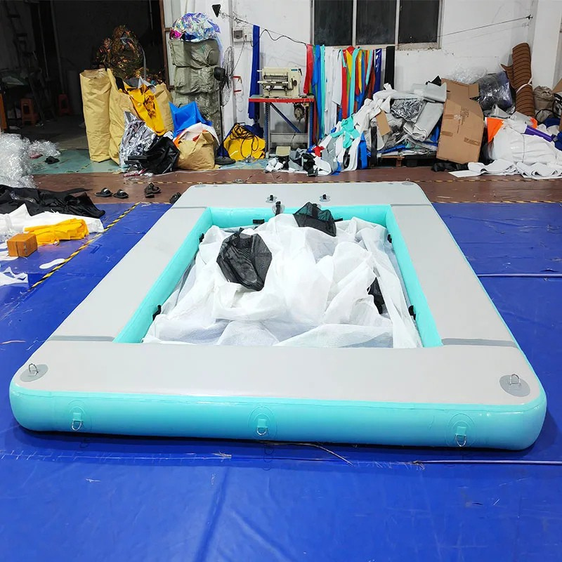 Inflatable Swimming Pool with Jellyfish Net