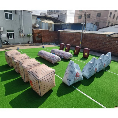 Inflatable Paintball Sport Box Equipment