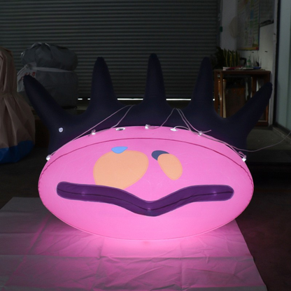 Inflatable Halloween Eye Decoration for Outdoor Use
