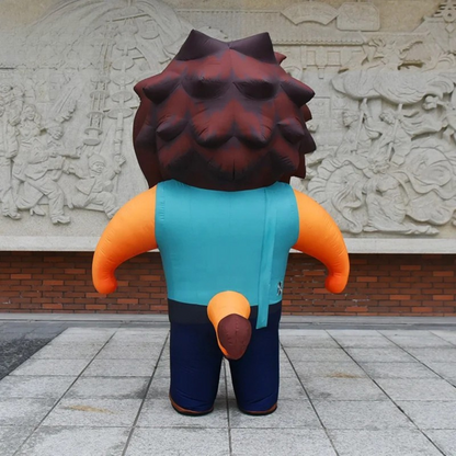 Customized Inflatable Cartoon Lion Costume for Promotions