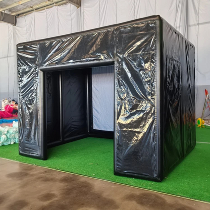 Inflatable Golf Enclosure with Impact Screen for Training