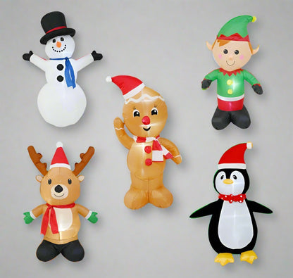 Personaje navideño Airpower 120 cm surtido