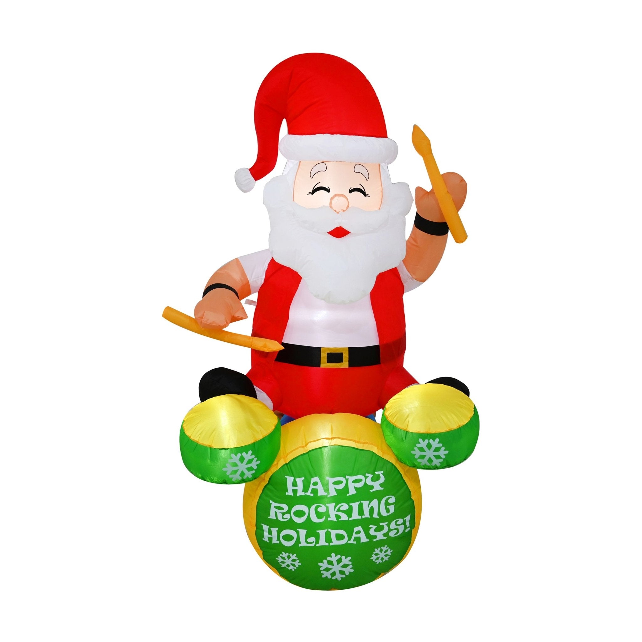 Rocker de Navidad Airpower 180cm Santa