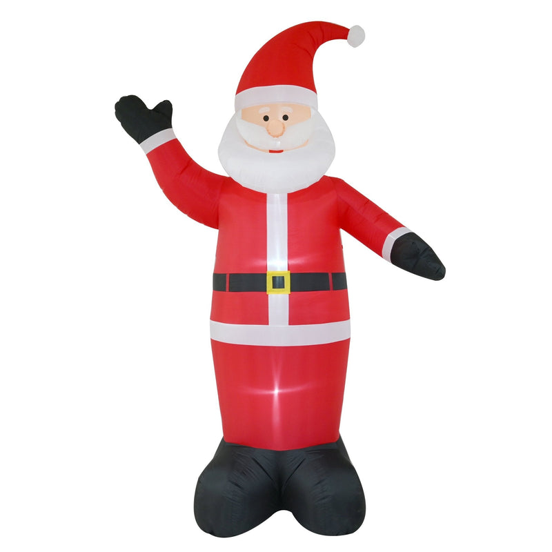 Santa Gigante de Airpower de 300 cm de altura