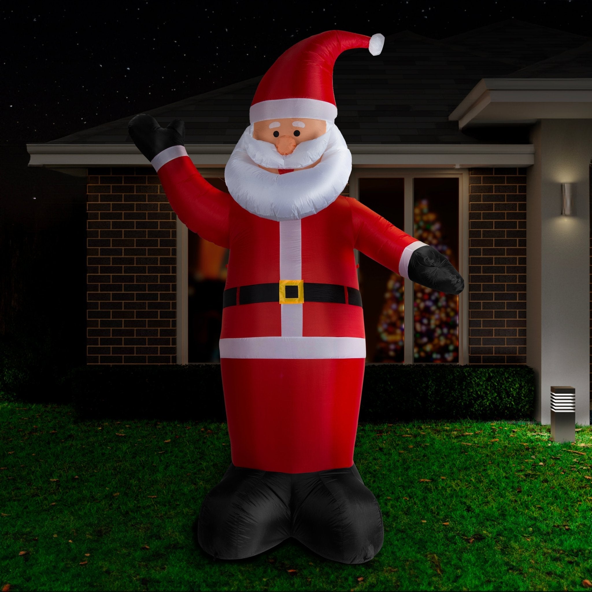Santa Gigante de Airpower de 300 cm de altura