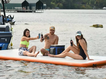 Inflatable Yacht Platform with Drop Stitch for Stability