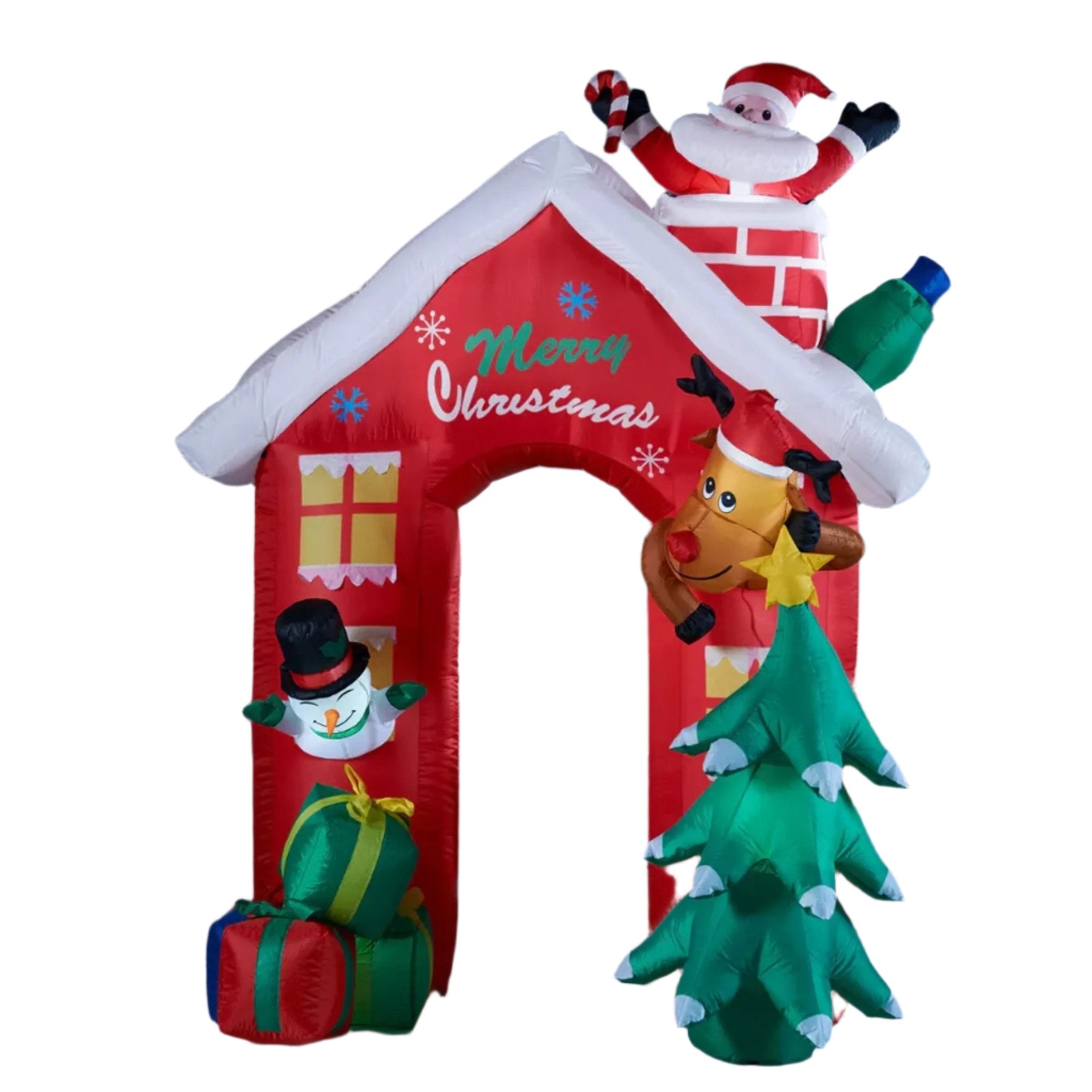 Arco Navideño Inflable Grande (2.4x3m)