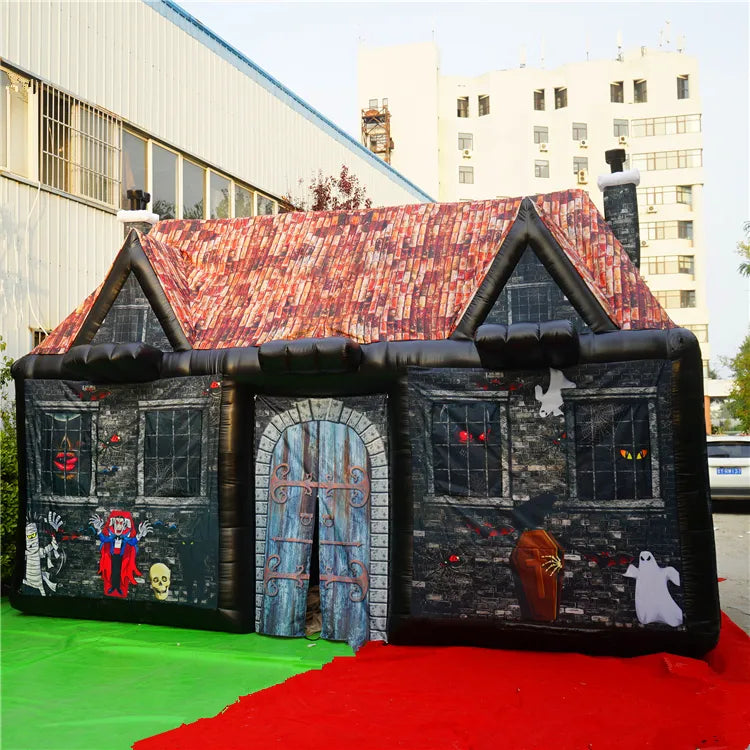 Casa de Halloween Inflable Casa Embrujada