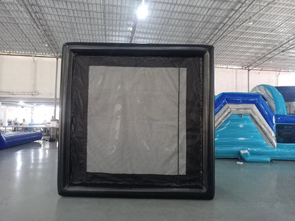 Inflatable Golf Simulator Enclosure for Indoor Outdoor Use