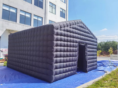 Carpa Disco Inflable Portátil Negra de 20FT