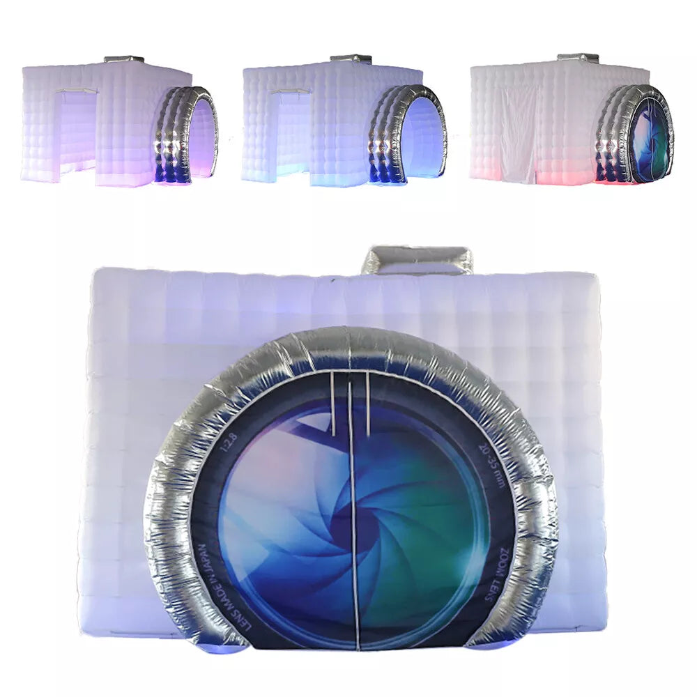 Tienda de Fotografía Inflable LED con Ventilador y Iluminación Integrados