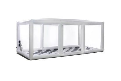 Cubierta de coche inflable de 14 pies para interiores