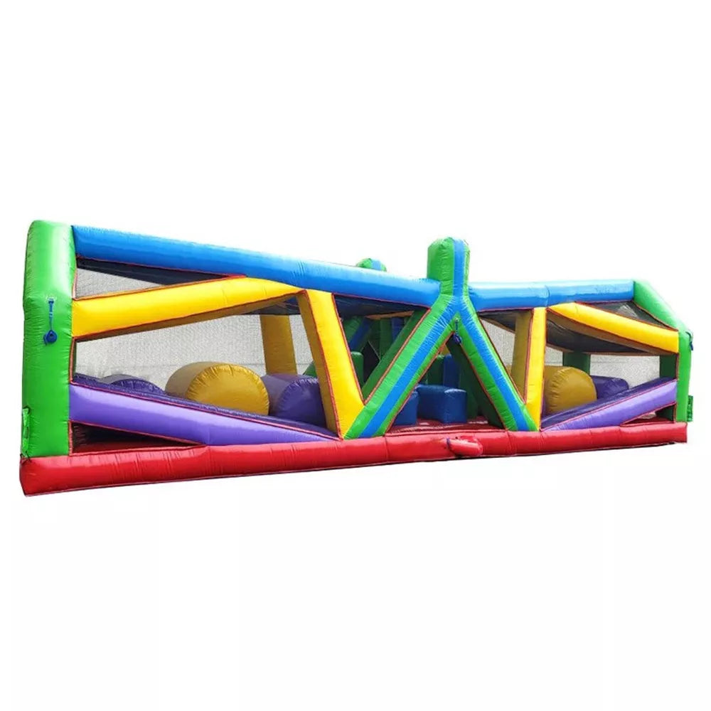 40L Curso de Obstáculos Inflable Retro Carrera Radical