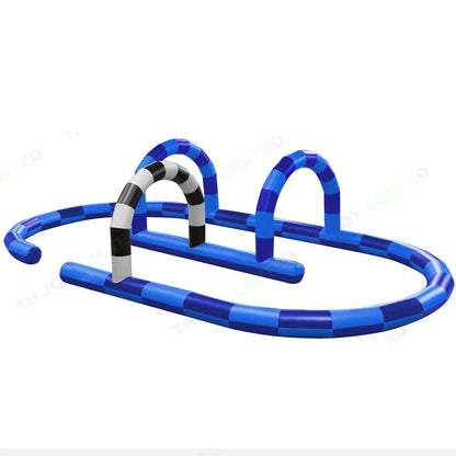 Commercial Inflatable Bumper Car Race Track Activity