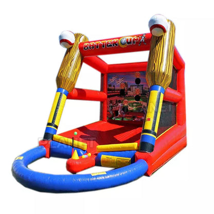 Cage de bateo inflable de béisbol para diversión al aire libre para niños
