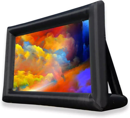 Pantalla de cine inflable para exteriores con soplador