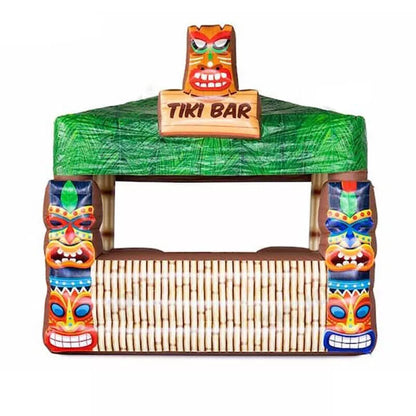 Bar Tiki Inflable Portátil para Fiestas de Verano en la Playa