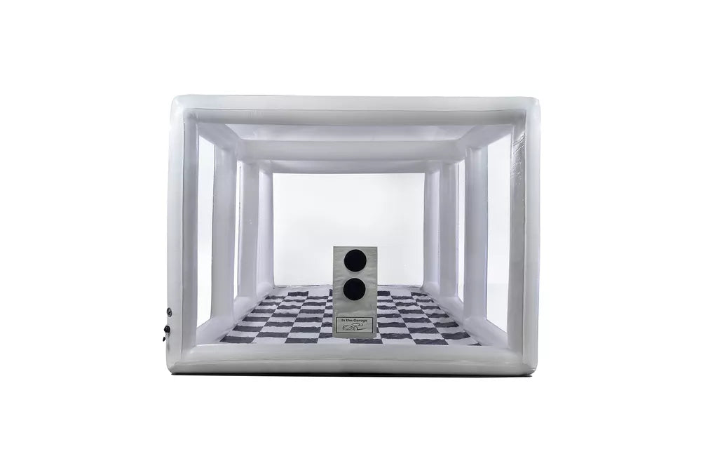 Cubierta de coche inflable de 14 pies para interiores