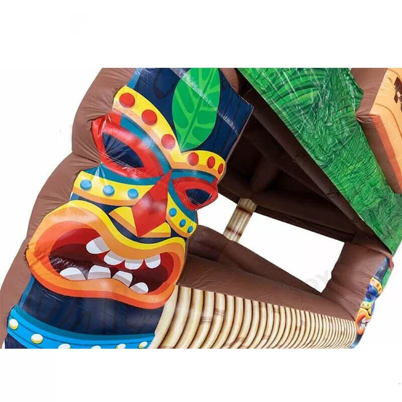 Bar Tiki Inflable Portátil para Fiestas de Verano en la Playa