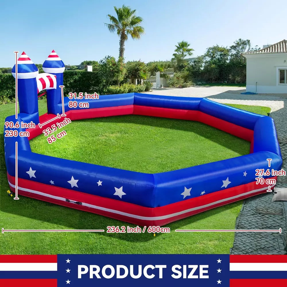 Foso de Gaga Inflable Portátil de 20 Pies