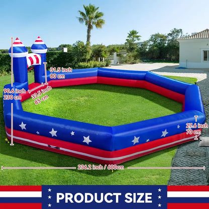 Foso de Gaga Inflable Portátil de 20 Pies