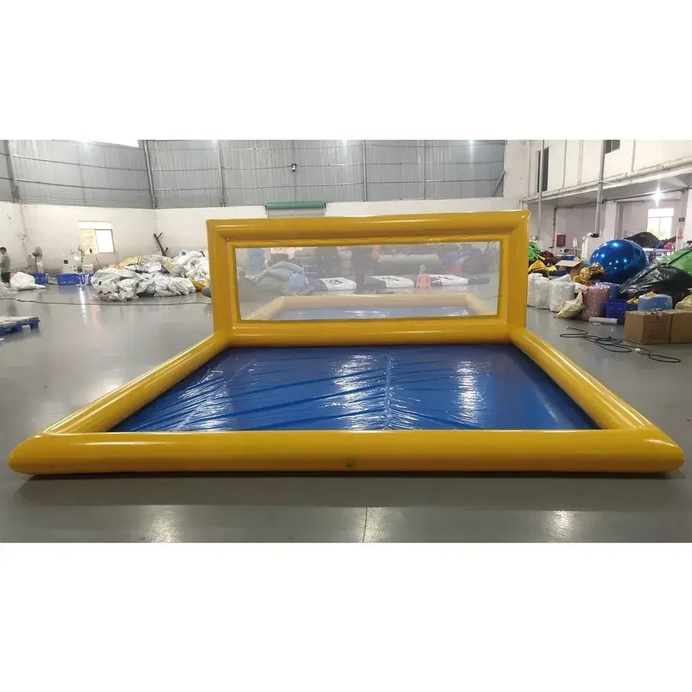 Cancha de Voleibol de Playa Inflable Juego Deportivo Piscina – 32FT x 16FT