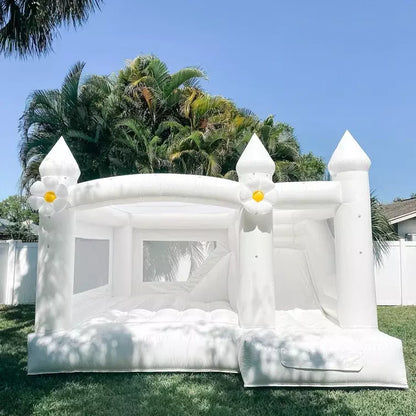 Castillo Inflable con Resbaladilla para Fiestas y Eventos