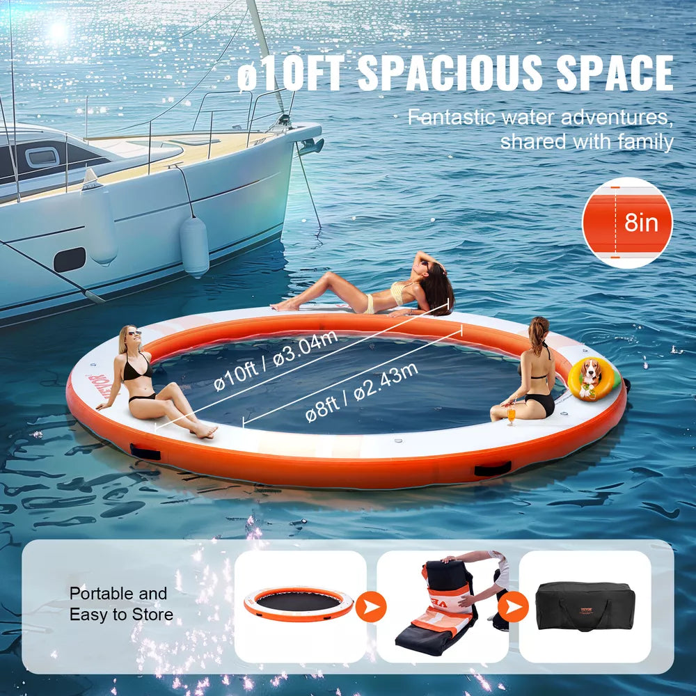 Dock Flotante Inflable de 10FT