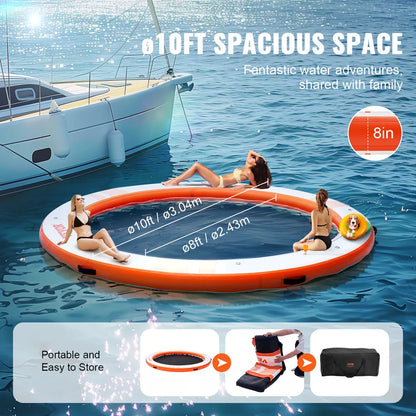 Dock Flotante Inflable de 10FT
