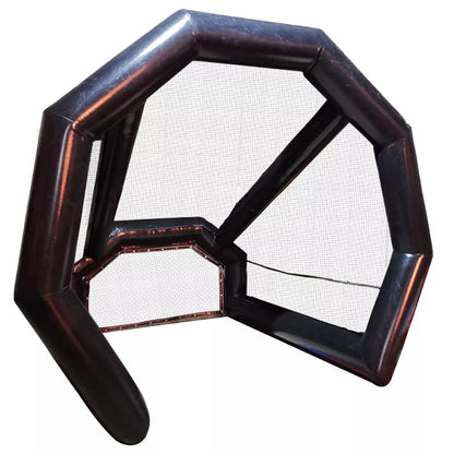 Cage de bateo de béisbol inflable de 11.5 pies para golf en el patio trasero con soplador de 110V