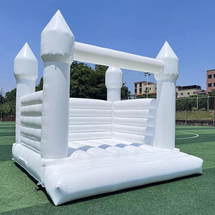 Castillo Inflable Blanco para Bodas y Fiestas
