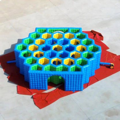 Inflatable Labyrinth Honeycomb Commercial Grade PVC Indoor Outdoor
